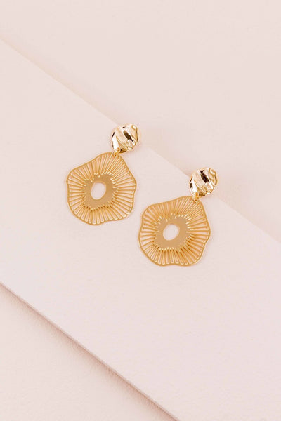 BE BOLD GOLD EARRINGS