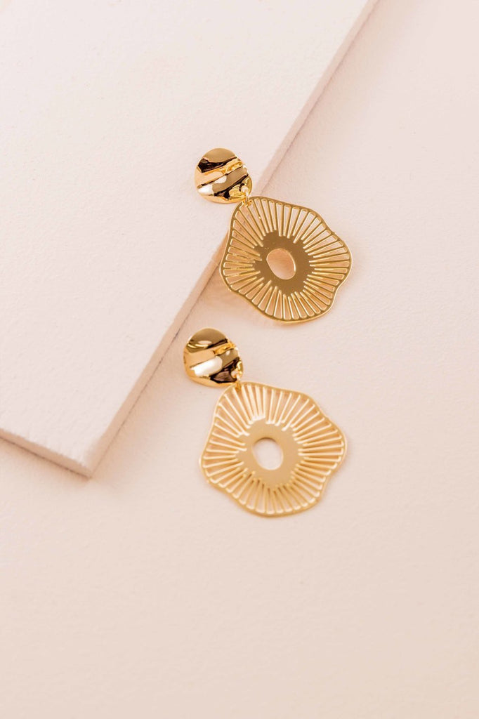 BE BOLD GOLD EARRINGS