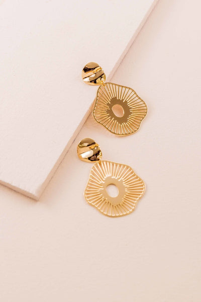 BE BOLD GOLD EARRINGS