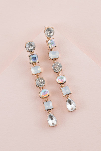 ELEGANT GIRL DROP EARRINGS