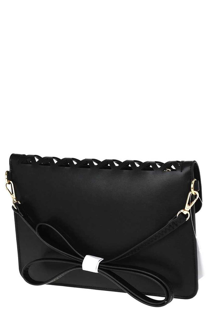 Stylish Diamond Cut Out Clutch