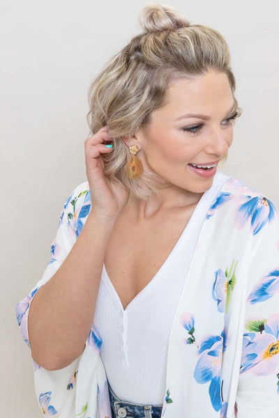 BE BOLD GOLD EARRINGS
