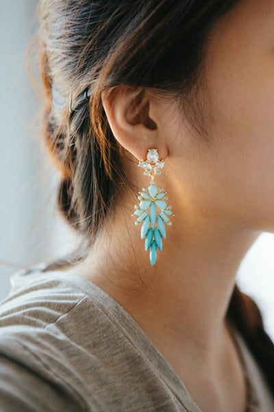 JUST LIKE A BREEZE DROP EARRINGS