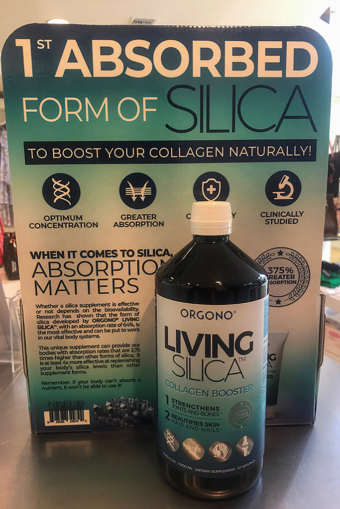 ORGONO LIVING SILICA - 1000 ML - Collagen Booster ( HAIR, SKIN & NAILS )