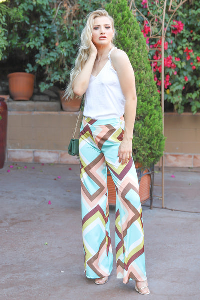 CHERISH THE MOMENTS MULTI COLOR PANTS