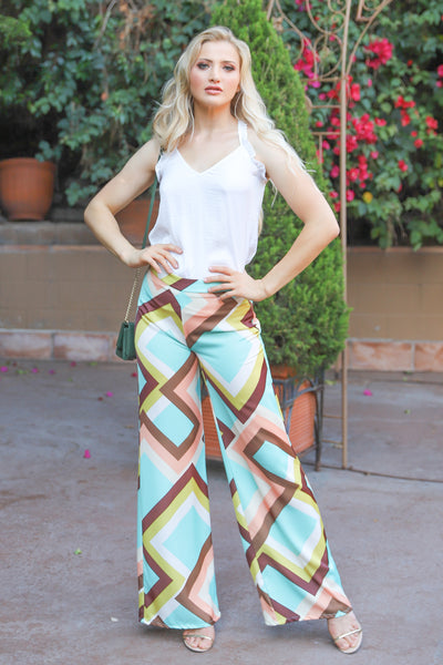 CHERISH THE MOMENTS MULTI COLOR PANTS