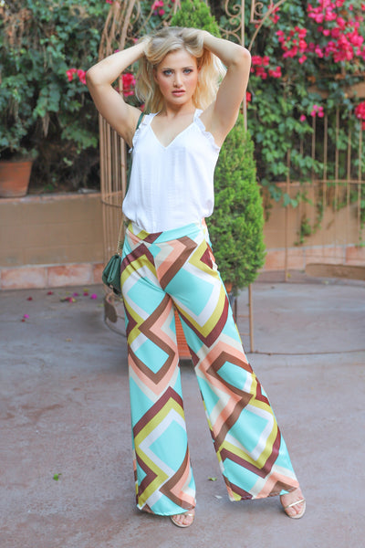 CHERISH THE MOMENTS MULTI COLOR PANTS