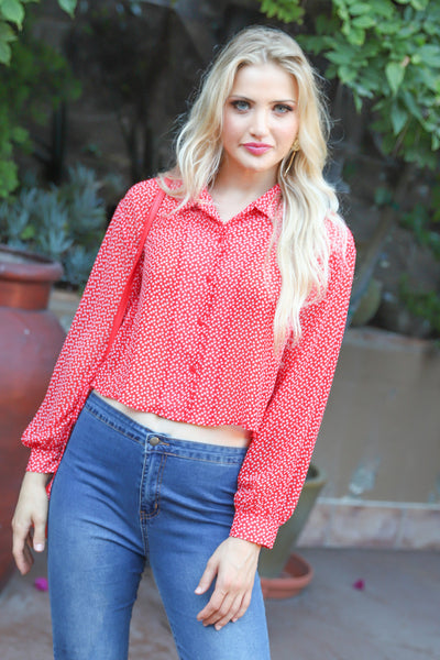 STEALING YOUR HEART RED SHIRT