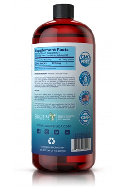 ORGONO LIVING SILICA - 1000 ML - Collagen Booster ( HAIR, SKIN & NAILS )